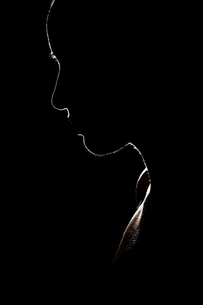 Foto de perfil Silueta artistica de una persona.